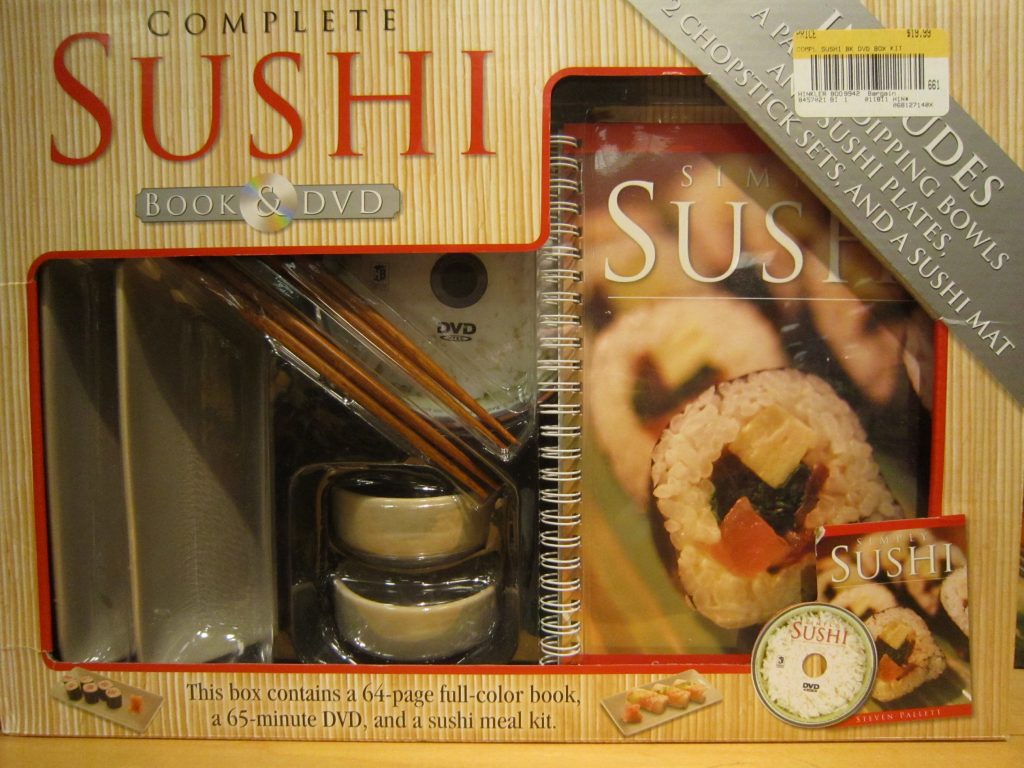 本屋で見つけた　コンプリート寿司セット～